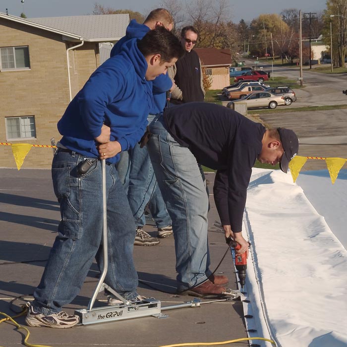 commercial roofing installation